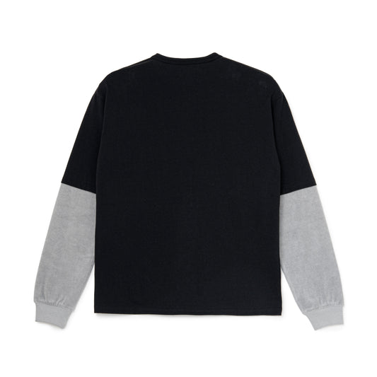 Fake Layered Tee (BLACK)