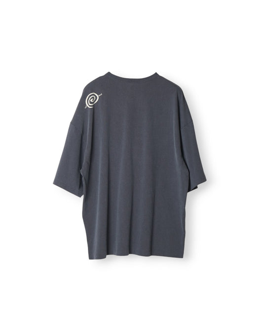 "GuruGuru" 10Wash Tee (CHARCOAL)
