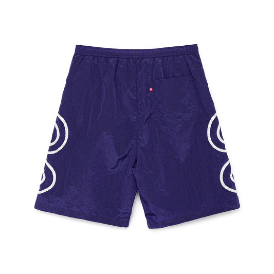 Rope Logo Swim Shorts (PURPLE)