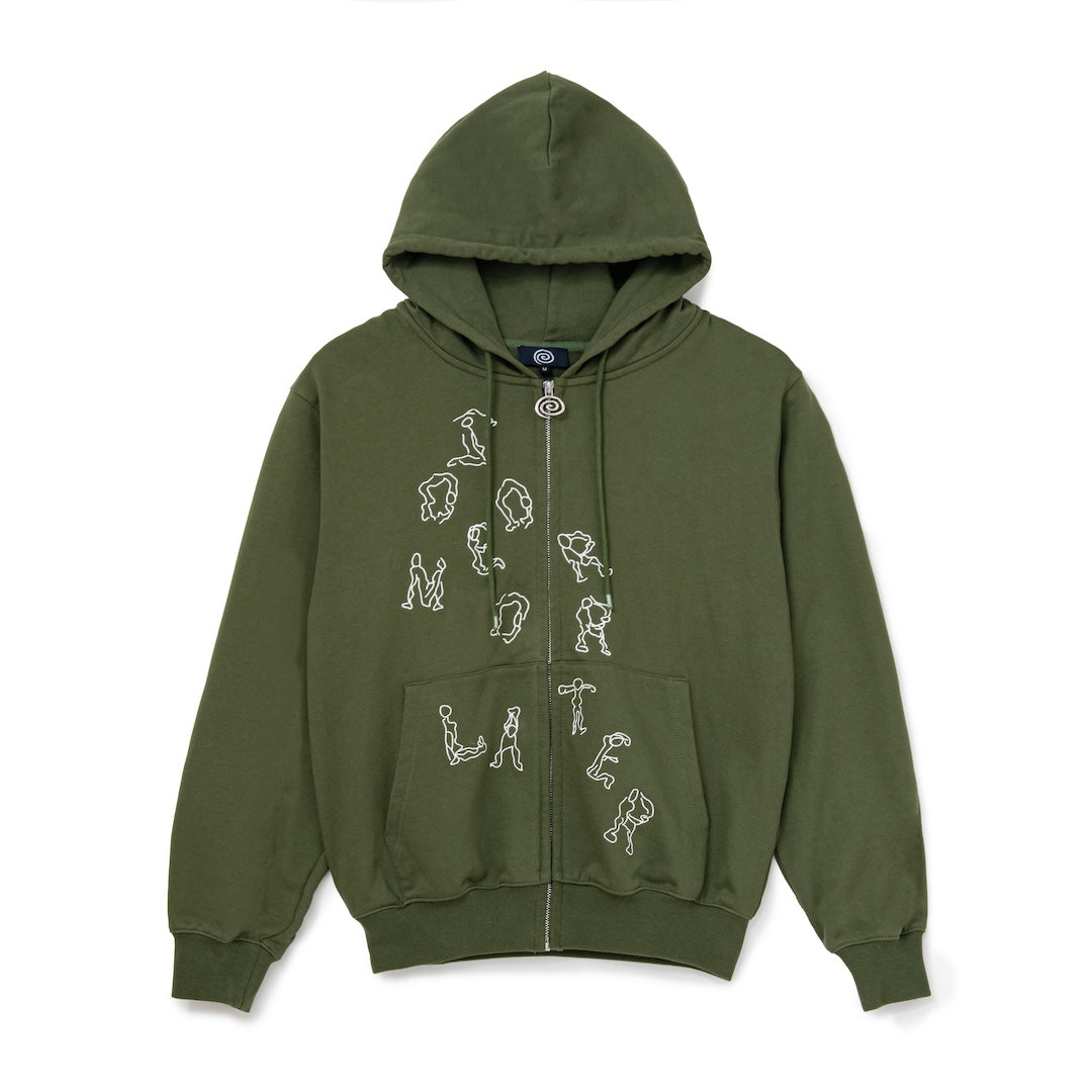 トップス SOL soonerorlater Camo Zipup Hoodie Yoga Zip Hoodie (GREEN) – SOL soonerorlater