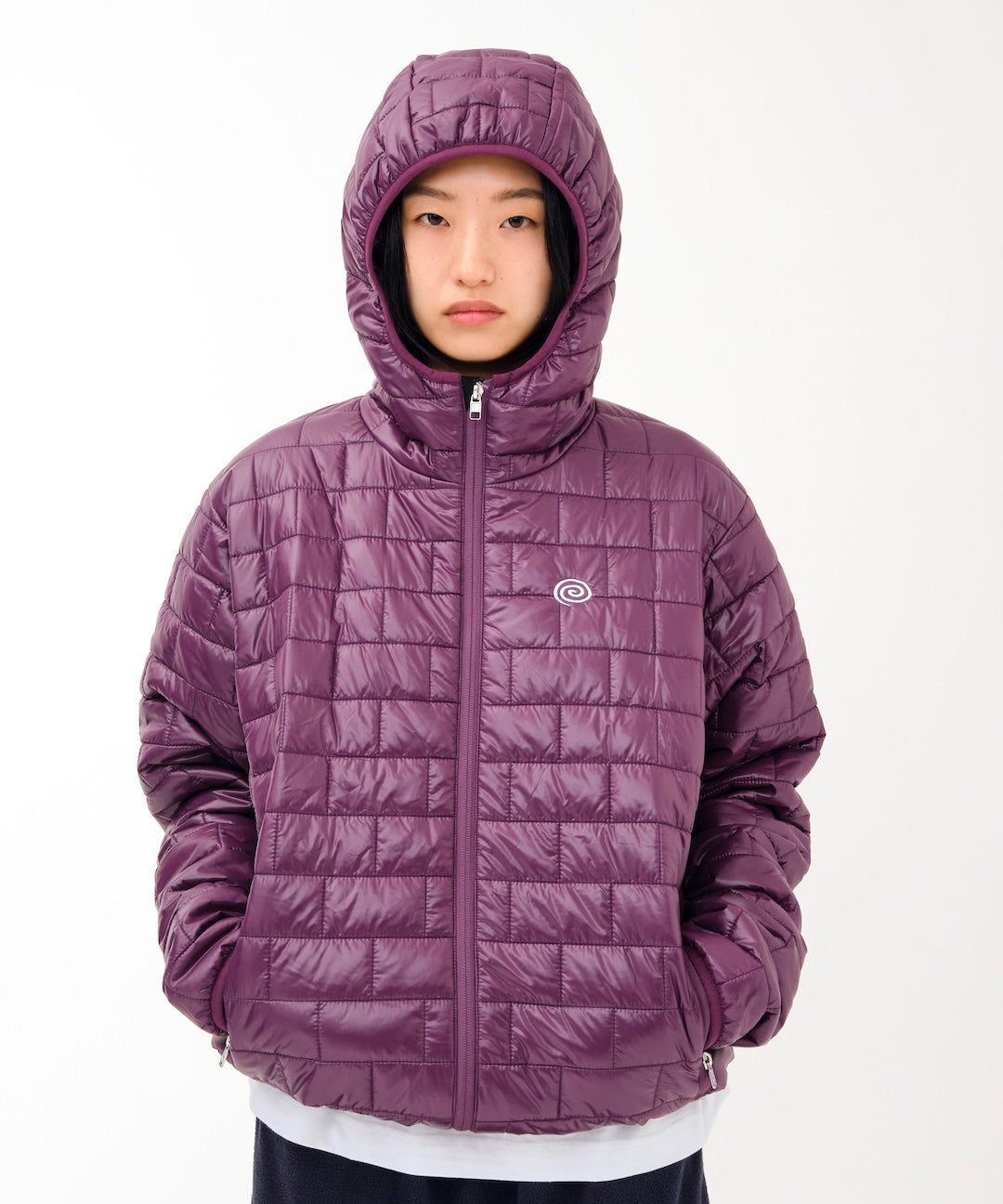 Brick Puffer Jacket (PURPLE) – SOL soonerorlater