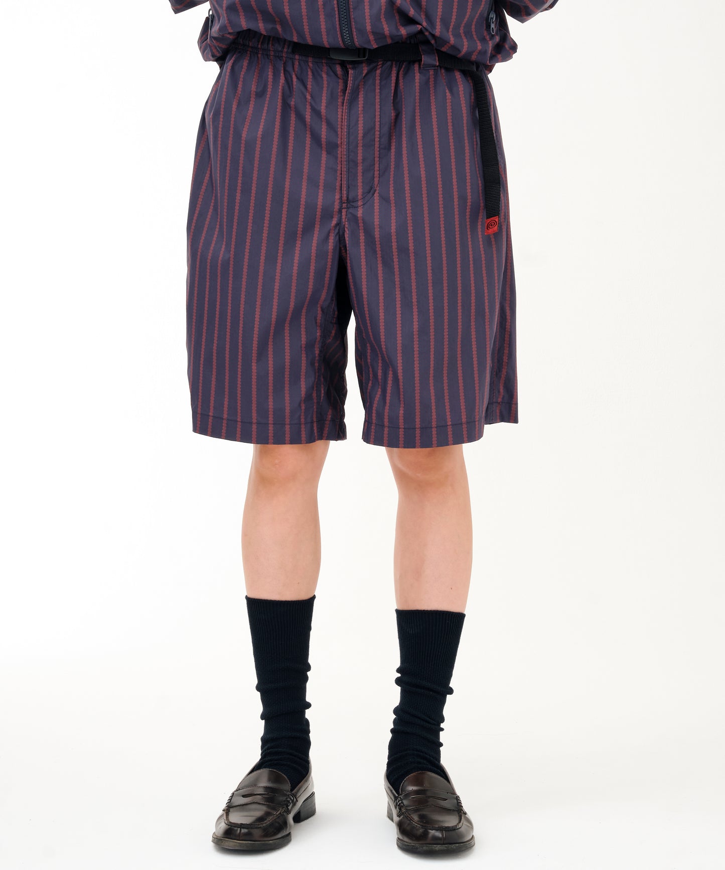 Stripe Nylon Easy Shorts (NAVY)