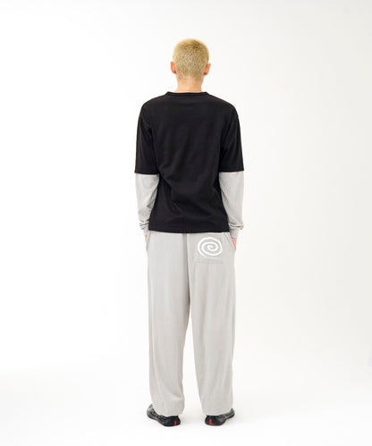 Fake Layered Tee (BLACK)