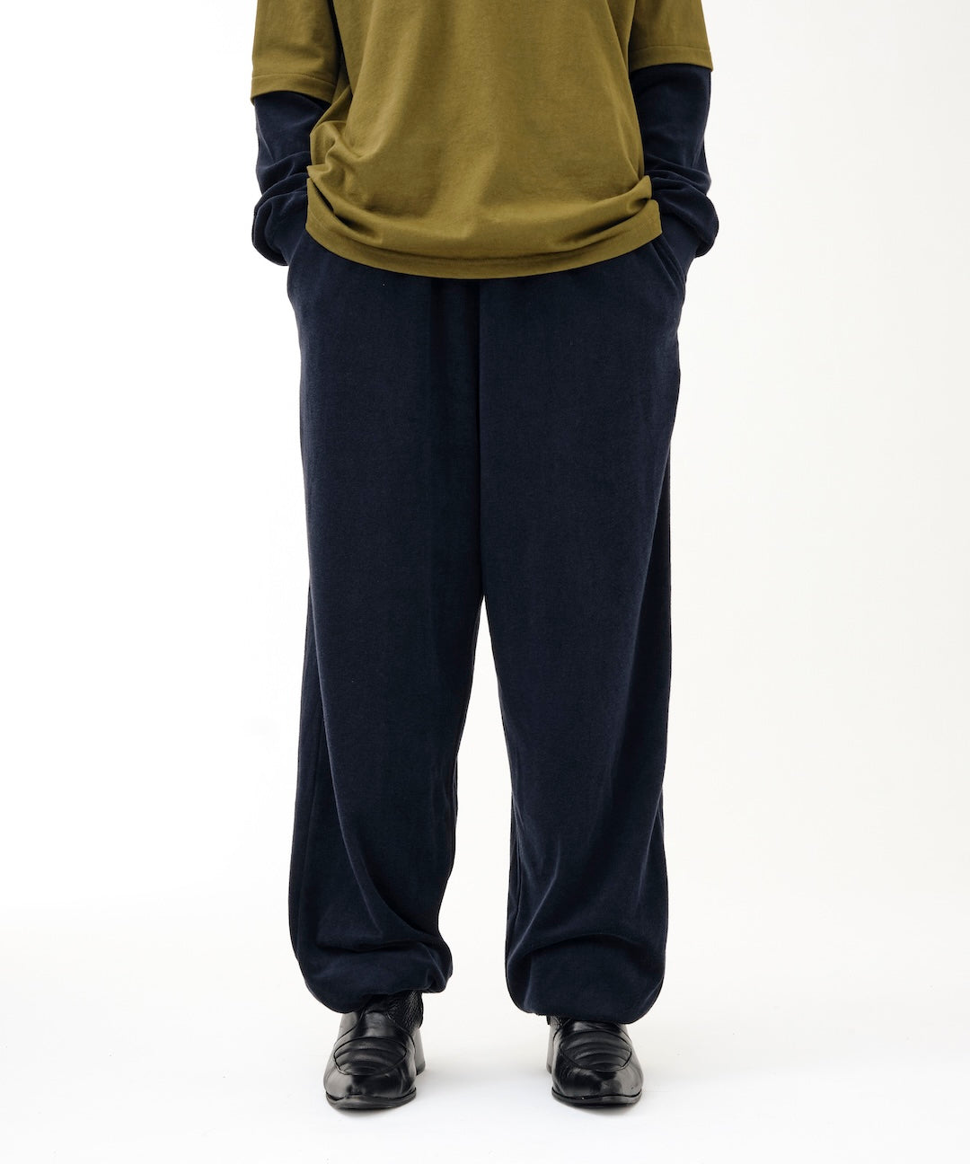 Pile Easy Pants (NAVY)
