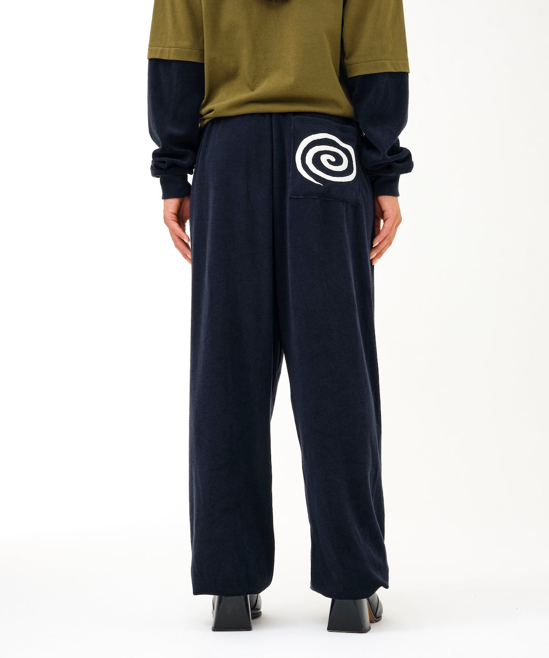 Pile Easy Pants (NAVY)