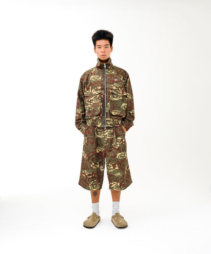 Cotton Ripstop Utility Jacket (CAMO)