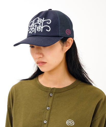 Stem Logo Mesh Cap (NAVY)