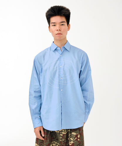 Outline L/S Shirt (BLUE)