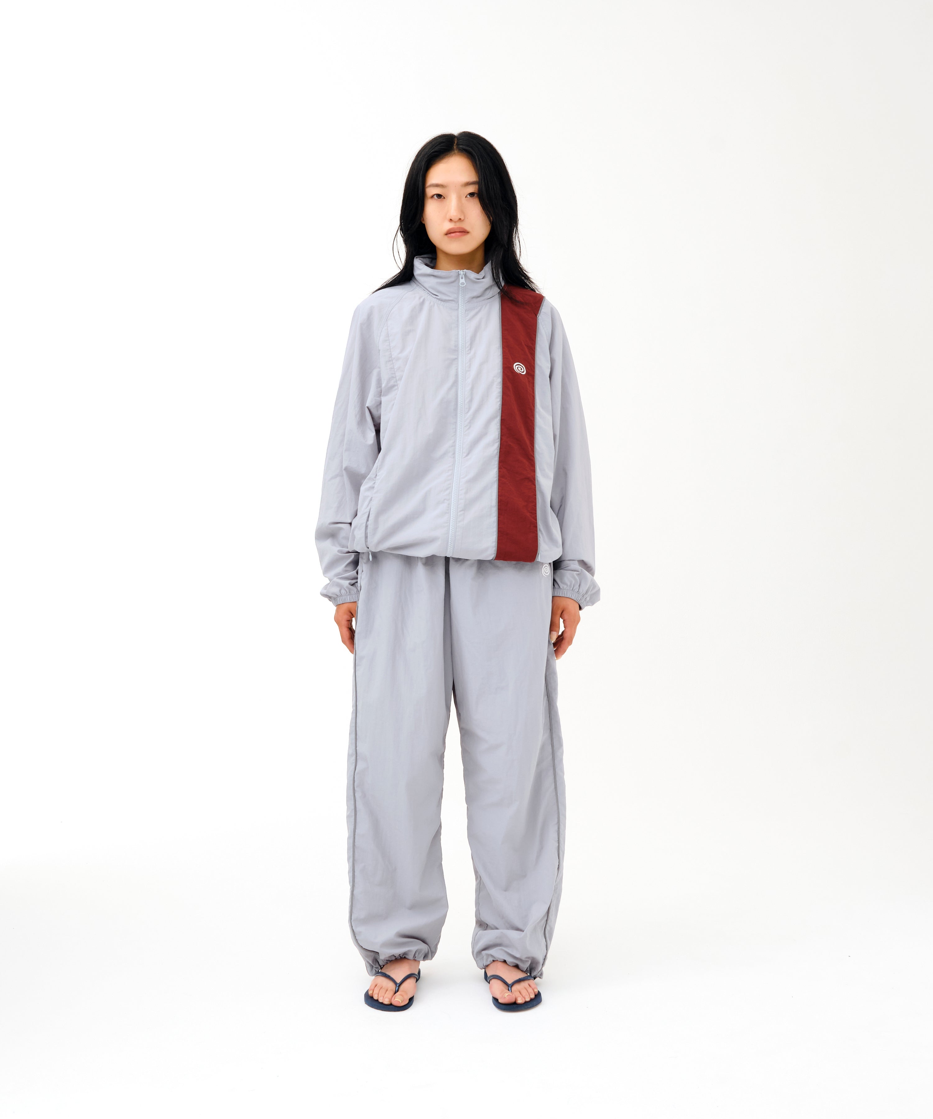 Nylon Track Jacket (LIGHT BLUE) – SOL soonerorlater