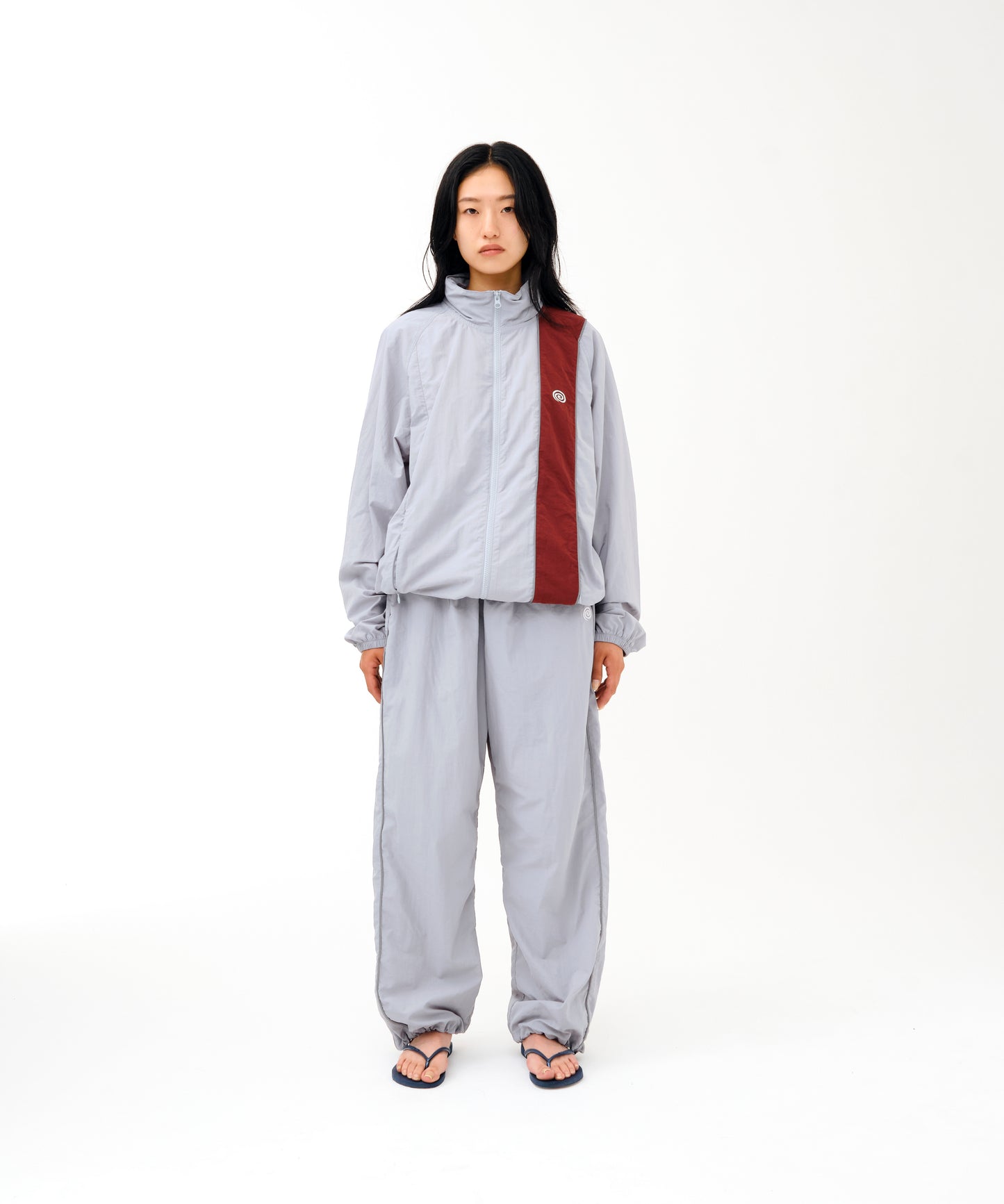 Nylon Track Jacket (LIGHT BLUE)