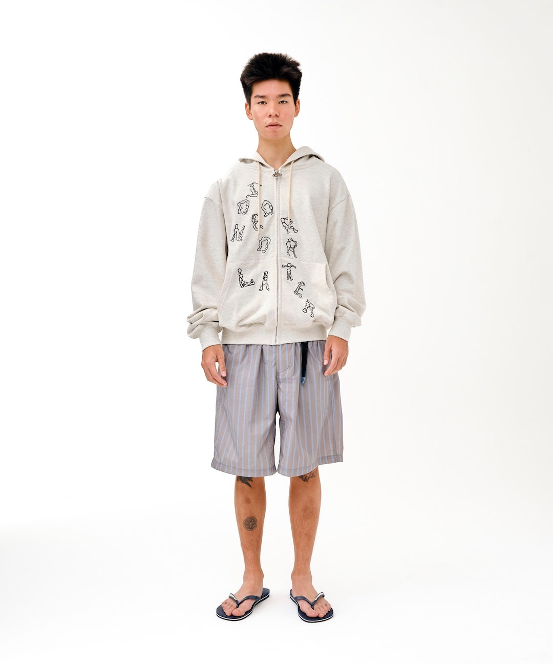 Yoga Zip Hoodie (OATMEAL)