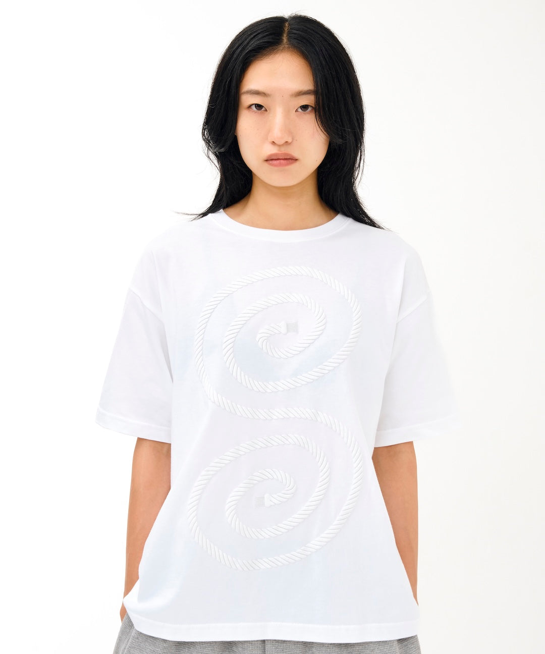 トップス sol soonerorlater Rope Logo Tee WHITE M sol soonerorlater Rope Logo Tee M Rope Logo Tee (WHITE) – SOL