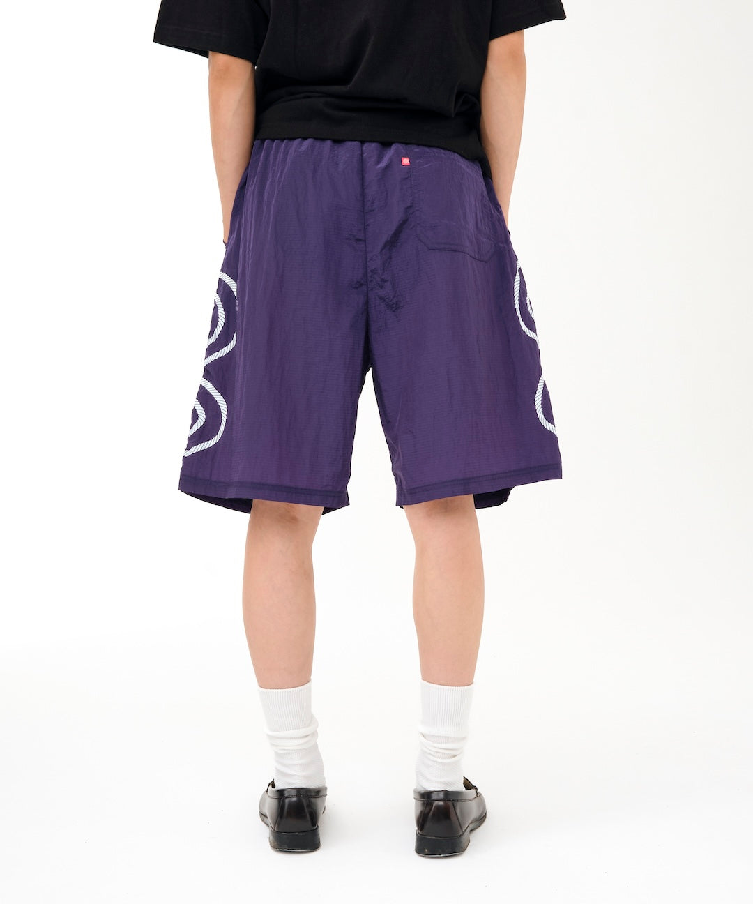 Rope Logo Swim Shorts (PURPLE) – SOL soonerorlater