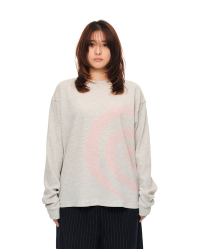 Cross GuruGuru Waffle L/S Tee (GRAY)