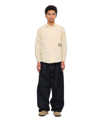 Cotton Twill Shirt (IVORY)