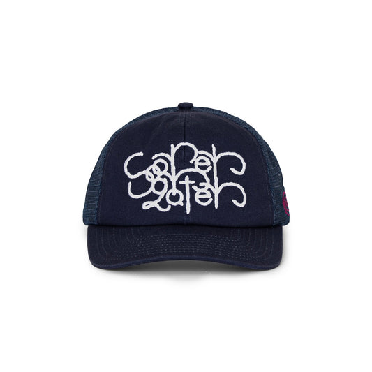 Stem Logo Mesh Cap (NAVY)