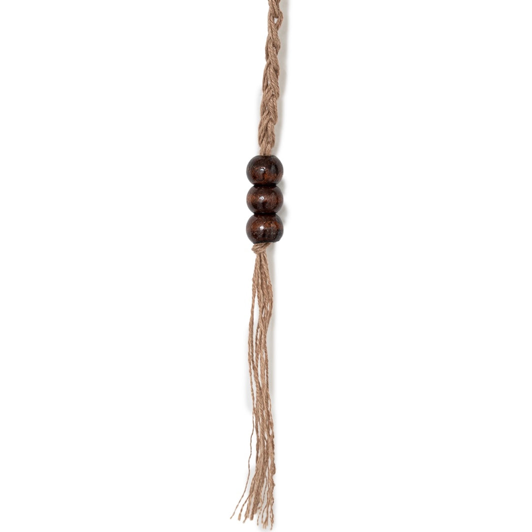 Hand-knitted Hemp Hat (BROWN)
