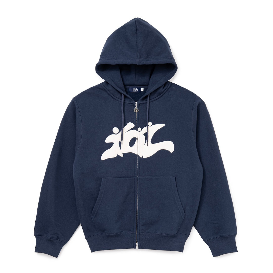 3Guys Zip Hoodie (NAVY)
