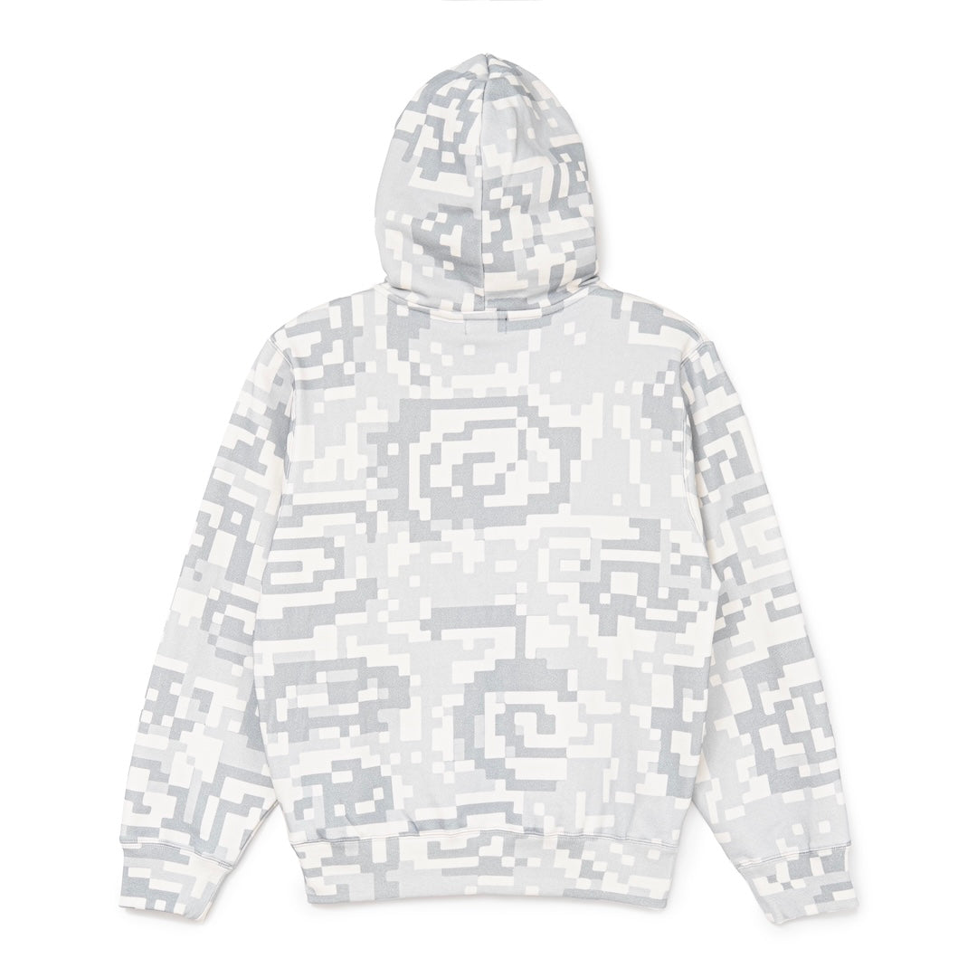 D-Camo Zip Hoodie (GRAY CAMO)