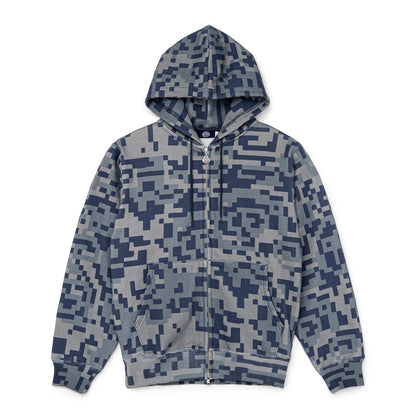 D-Camo Zip Hoodie (NAVY CAMO)
