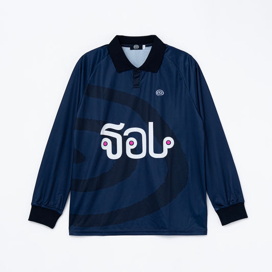 Thai logo Soccer Shirts (NAVY)