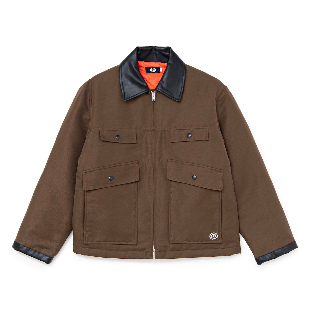 Light Padded Hunting Jacket (BROWN)