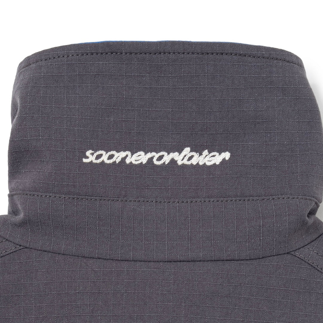 Cotton Ripstop Utility Jacket (GRAY) – SOL soonerorlater