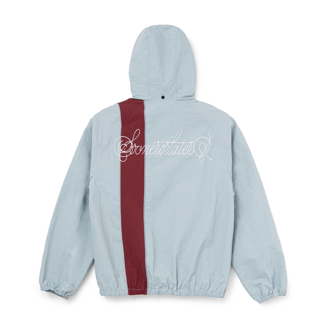 Nylon Track Jacket (LIGHT BLUE) – SOL soonerorlater