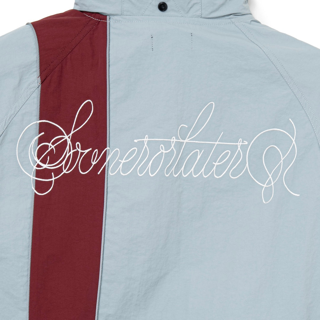 Nylon Track Jacket (LIGHT BLUE) – SOL soonerorlater