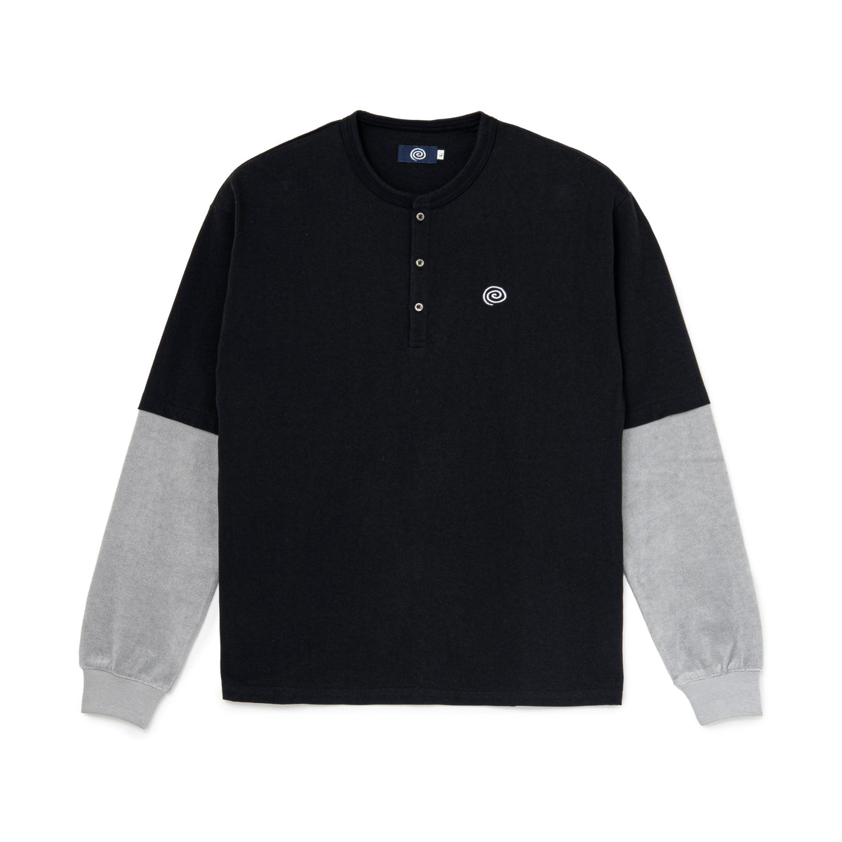 Fake Layered Tee (BLACK) – SOL soonerorlater