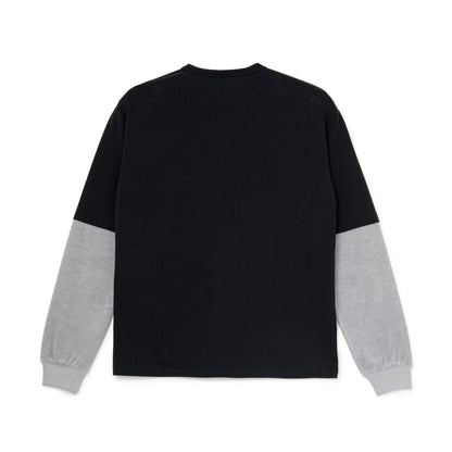 Fake Layered Tee (BLACK)
