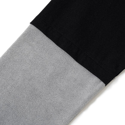 Fake Layered Tee (BLACK)