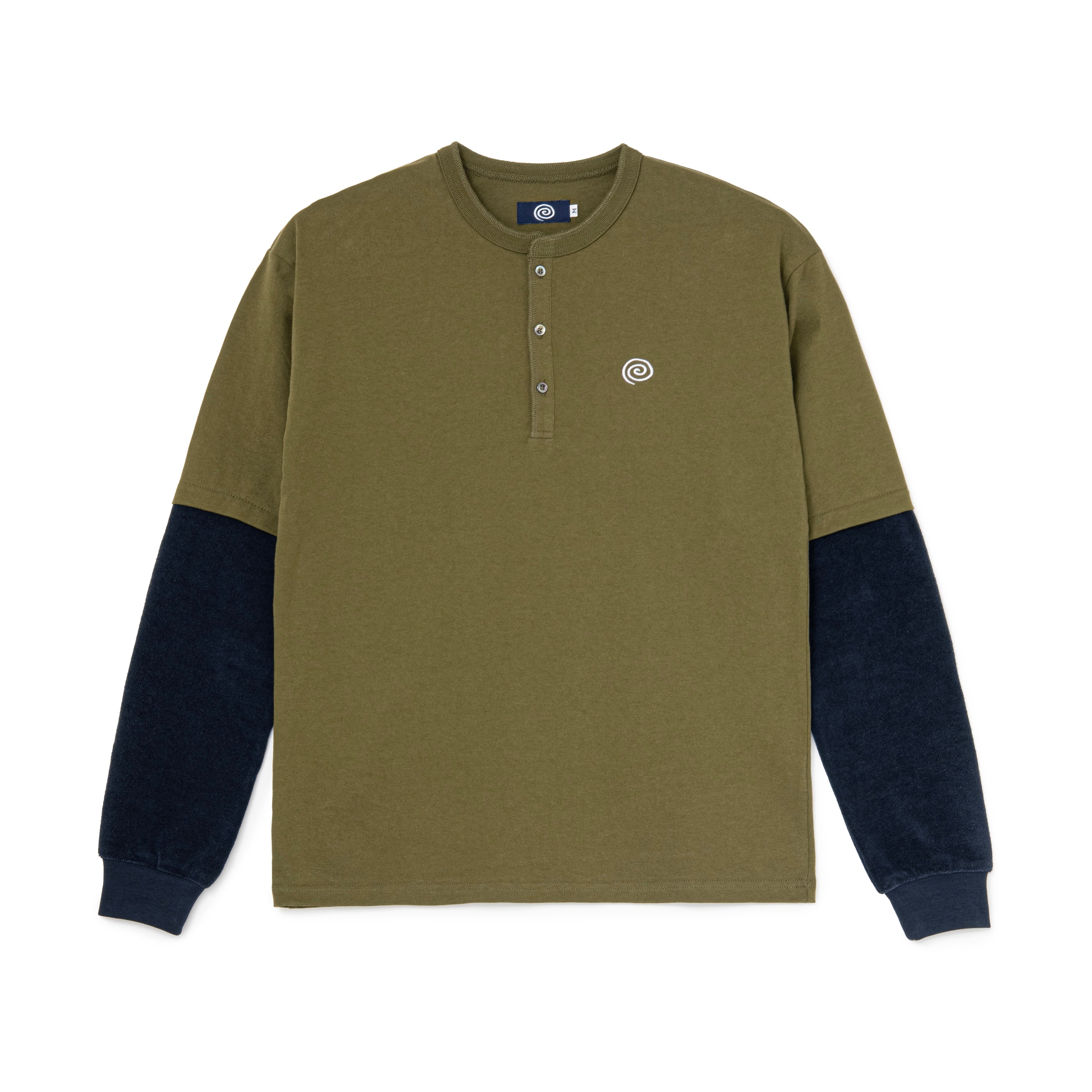 Fake Layered Tee (KHAKI) – SOL soonerorlater