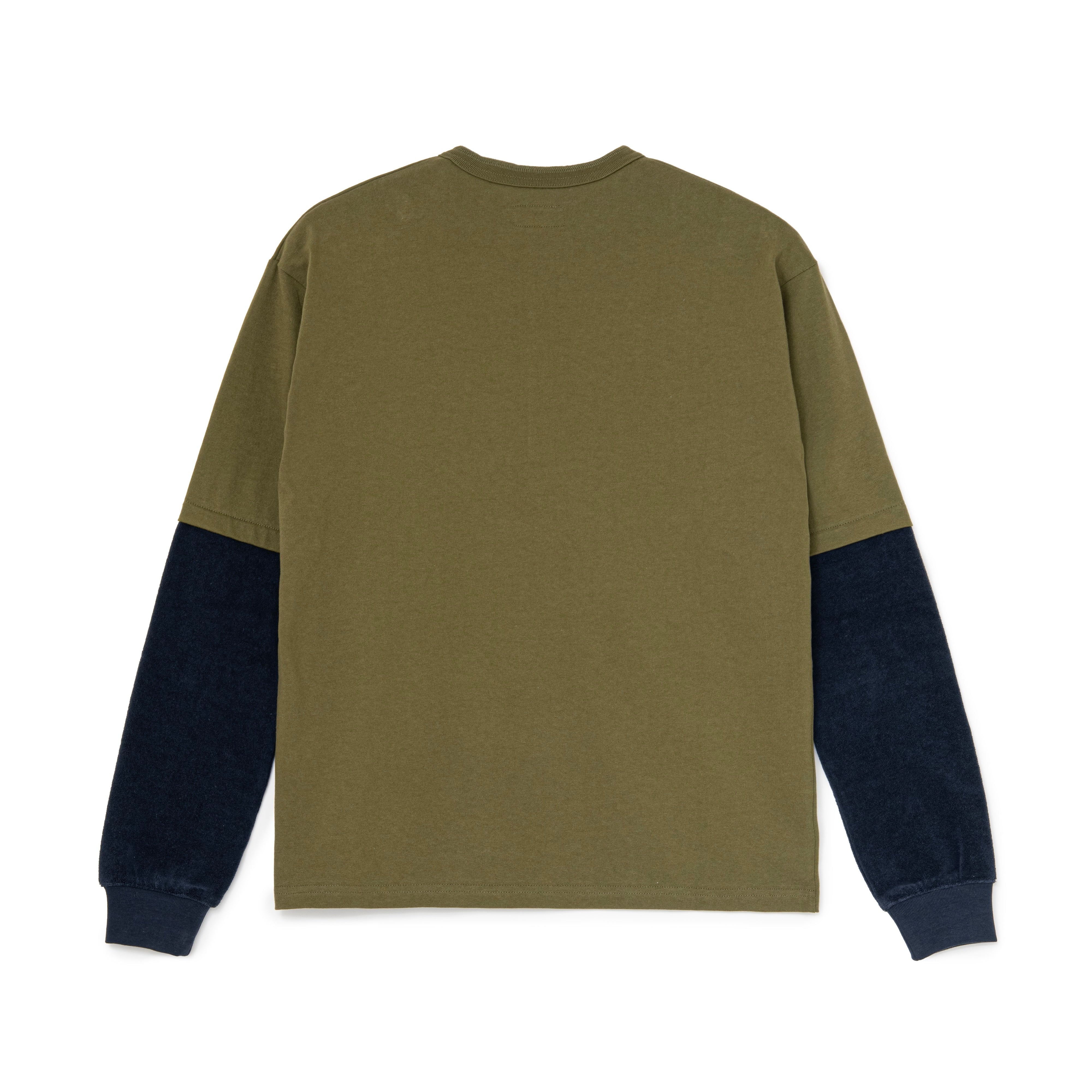 Fake Layered Tee (KHAKI) – SOL soonerorlater