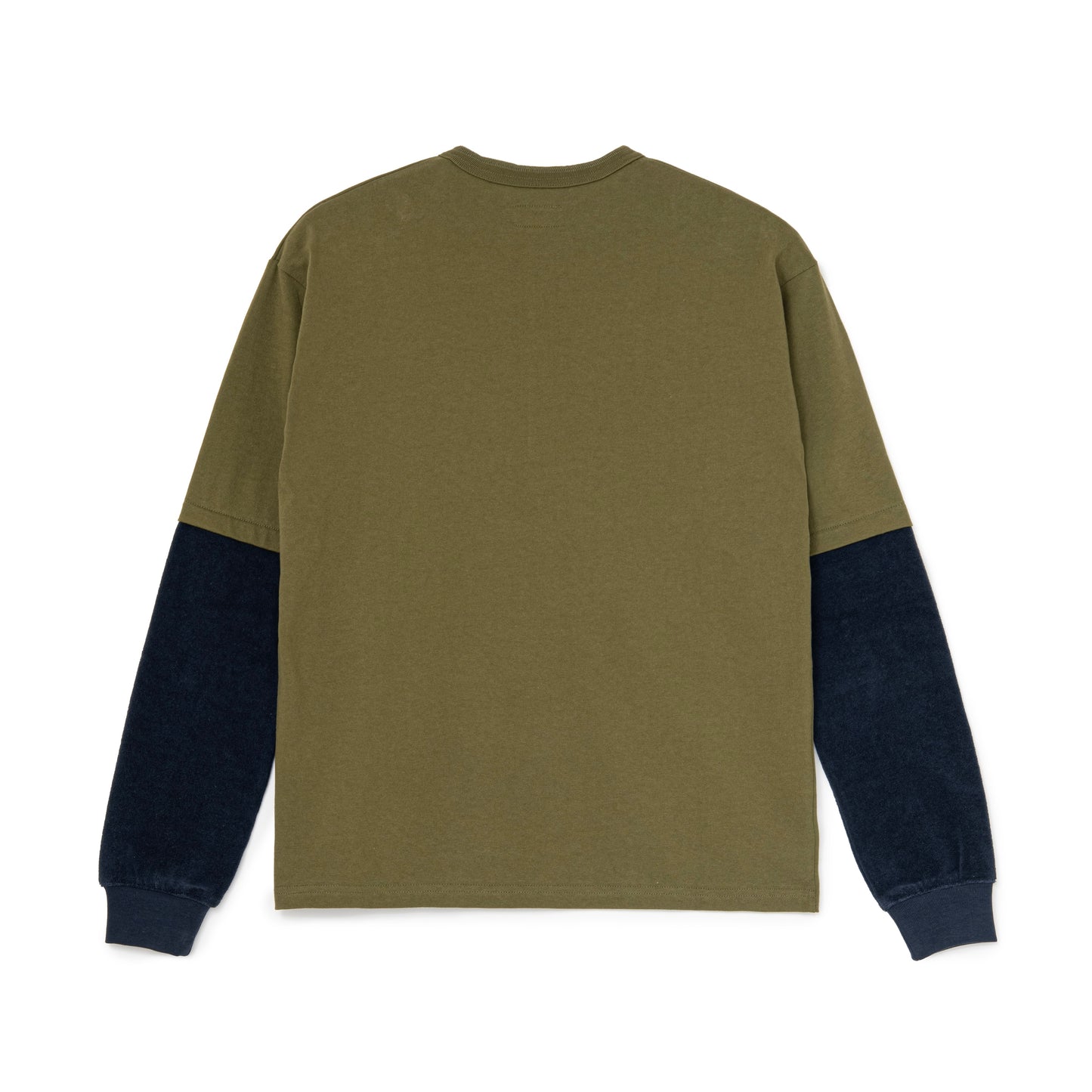 Fake Layered Tee (KHAKI)