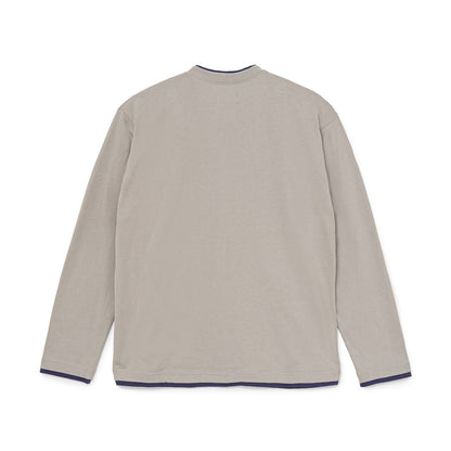 Fake-Layered L/S Tee (GRAY)