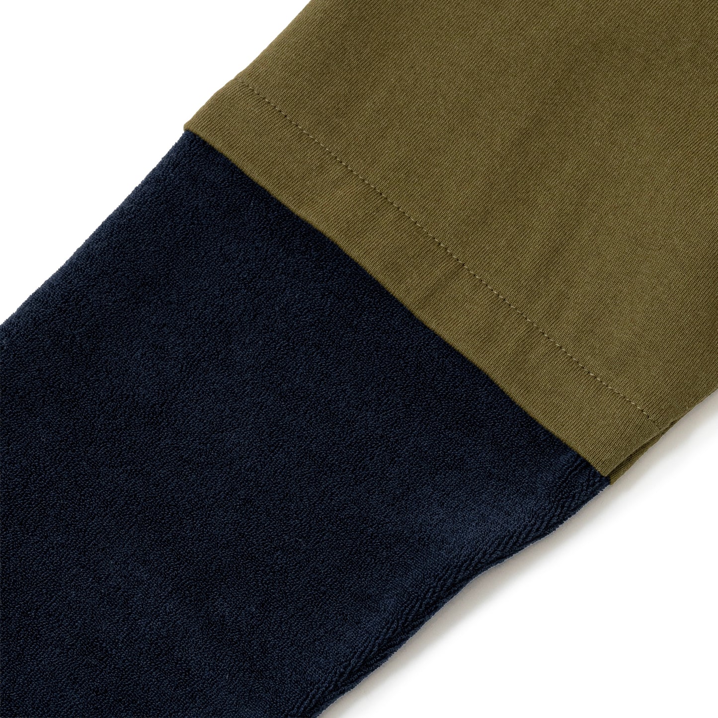 Fake Layered Tee (KHAKI)