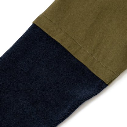 Fake Layered Tee (KHAKI)