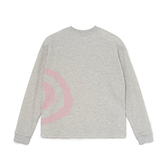 Cross GuruGuru Waffle L/S Tee (GRAY)