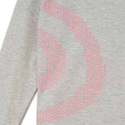 Cross GuruGuru Waffle L/S Tee (GRAY)