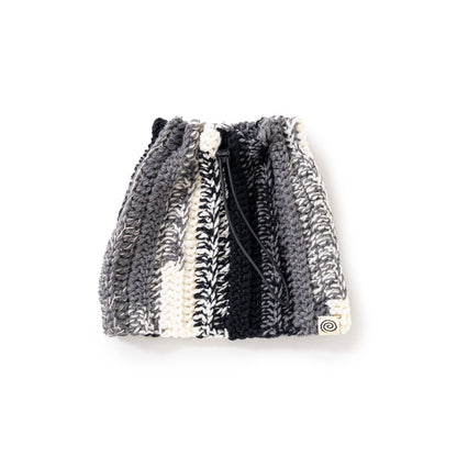 Hand-knitted Neck Warmer (GRAY MIX)