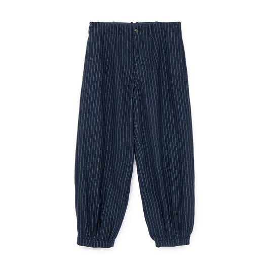 Pin-Stripe Balloon Pants (NAVY)