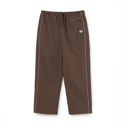 Nylon Track Pants (BROWN)