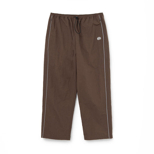 Nylon Track Pants (BROWN)