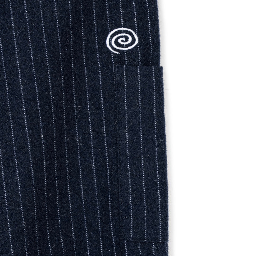 Pin-Stripe Balloon Pants (NAVY)