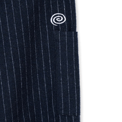 Pin-Stripe Balloon Pants (NAVY)