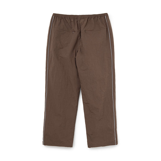 Nylon Track Pants (BROWN)