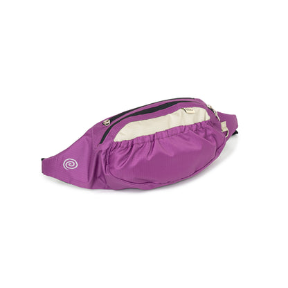 Nylon Two-tone Waist Bag (PINK)