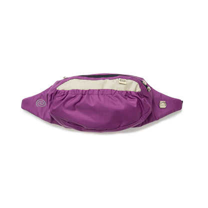 Nylon Two-tone Waist Bag (PINK)