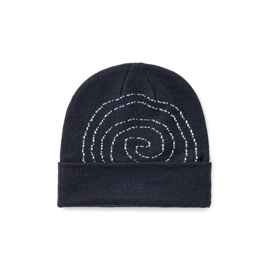 Pin GuruGuru Double Beanie (NAVY)